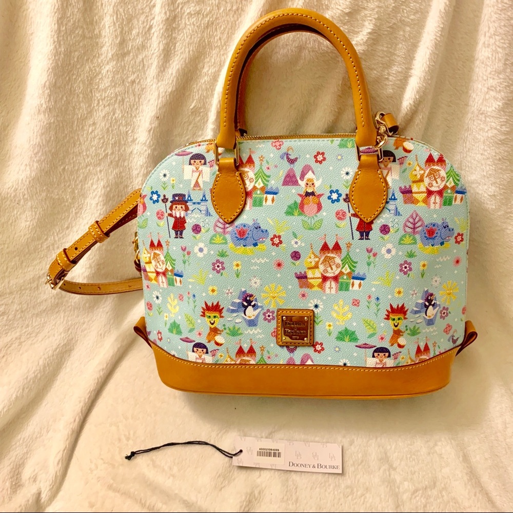 Disney Dooney & Bourke it’s a small world Satchel
